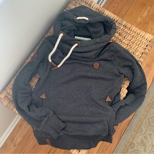 Naketano Rope Cowl Neck Hoodie